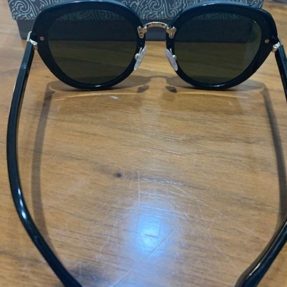 Jimmy Choo Mori/9RQ   Smoke /Silver Mori Sunglasse